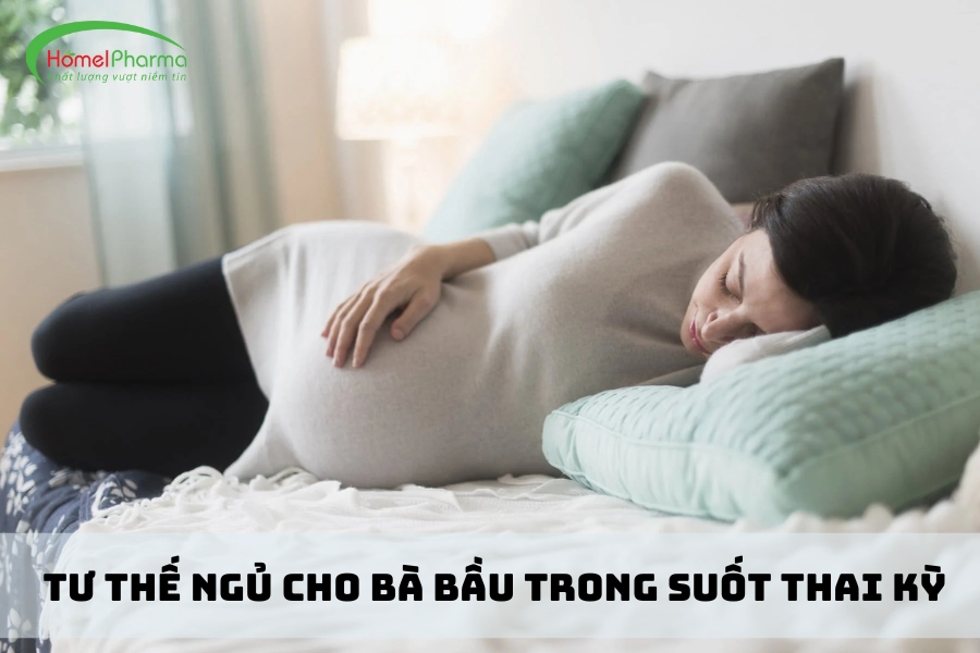 Tư Thế Ngủ Cho Bà Bầu Trong Suốt Thai Kỳ