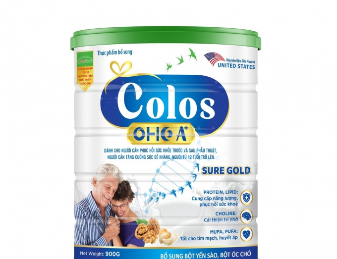 Colos Oho A+ Sure Gold - Tăng Cường Sức Khỏe Cho Người Từ 15 Tuổi Trở Lên