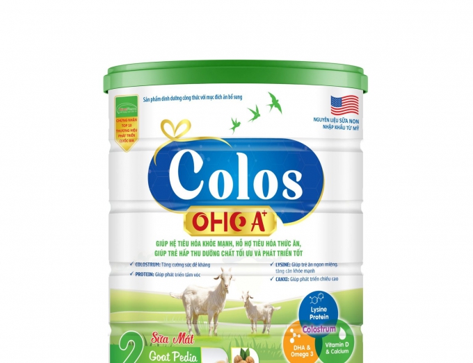 Colos Oho A+ Pedia Goat - Tiêu Hóa Khỏe Mạnh, Hấp Thu Tối Ưu