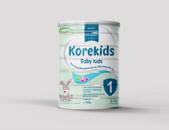 Korekids Baby Kids - Dành Cho Trẻ Sinh Non, Thiếu Tháng, Nhẹ Cân Từ 0-12 Tháng