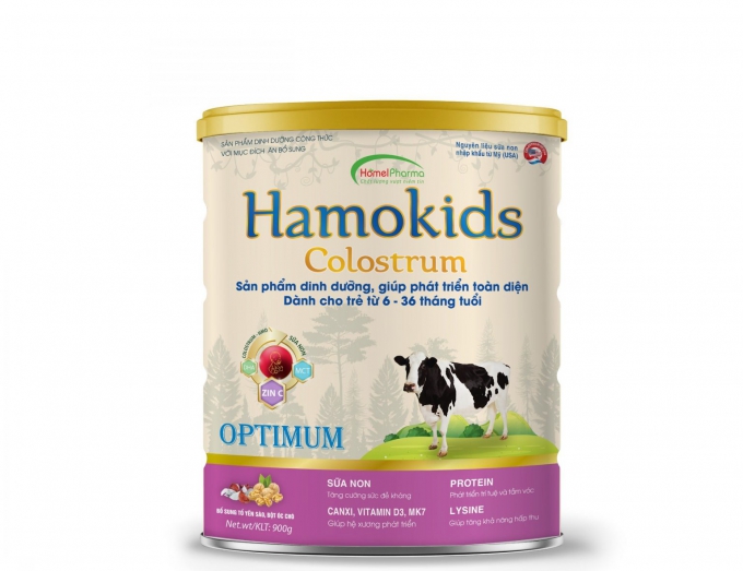Hamokids Colostrum Optimum - Dinh Dưỡng Toàn Diện Từ 6-36 Tháng Tuổi