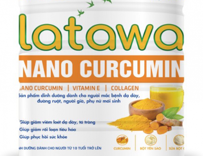 Latawa Nano Curcumin - Sản Phẩm Cho Người Mắc Bệnh Dạ Dày