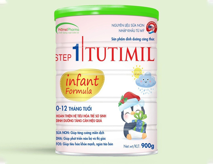 Tutimil Step 1 Cho Bé 0-12 Tháng Tuổi
