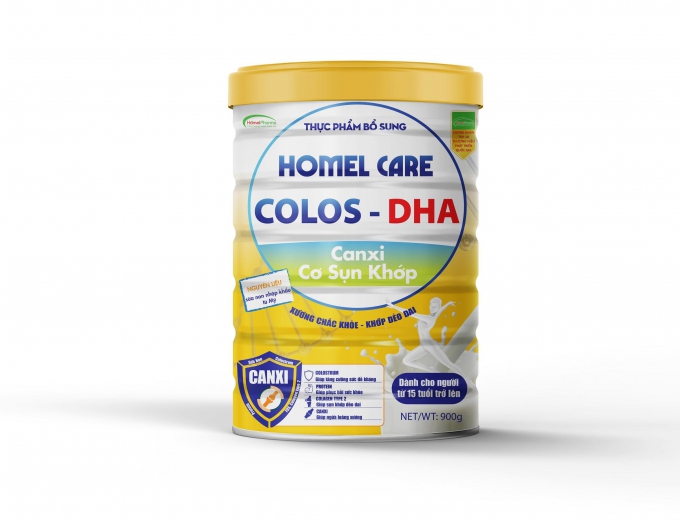 Homel Care Colos - DHA Canxi Cơ Sụn Khớp