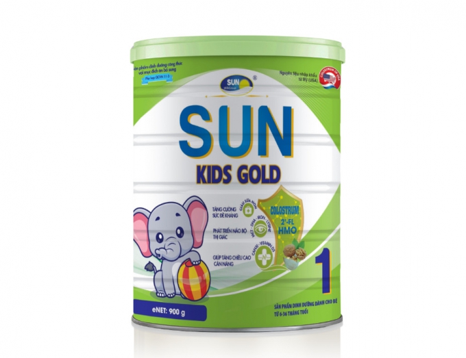 Sun Kids Gold - Dinh Dưỡng Dành Cho Bé Từ 6-36 Tháng Tuổi