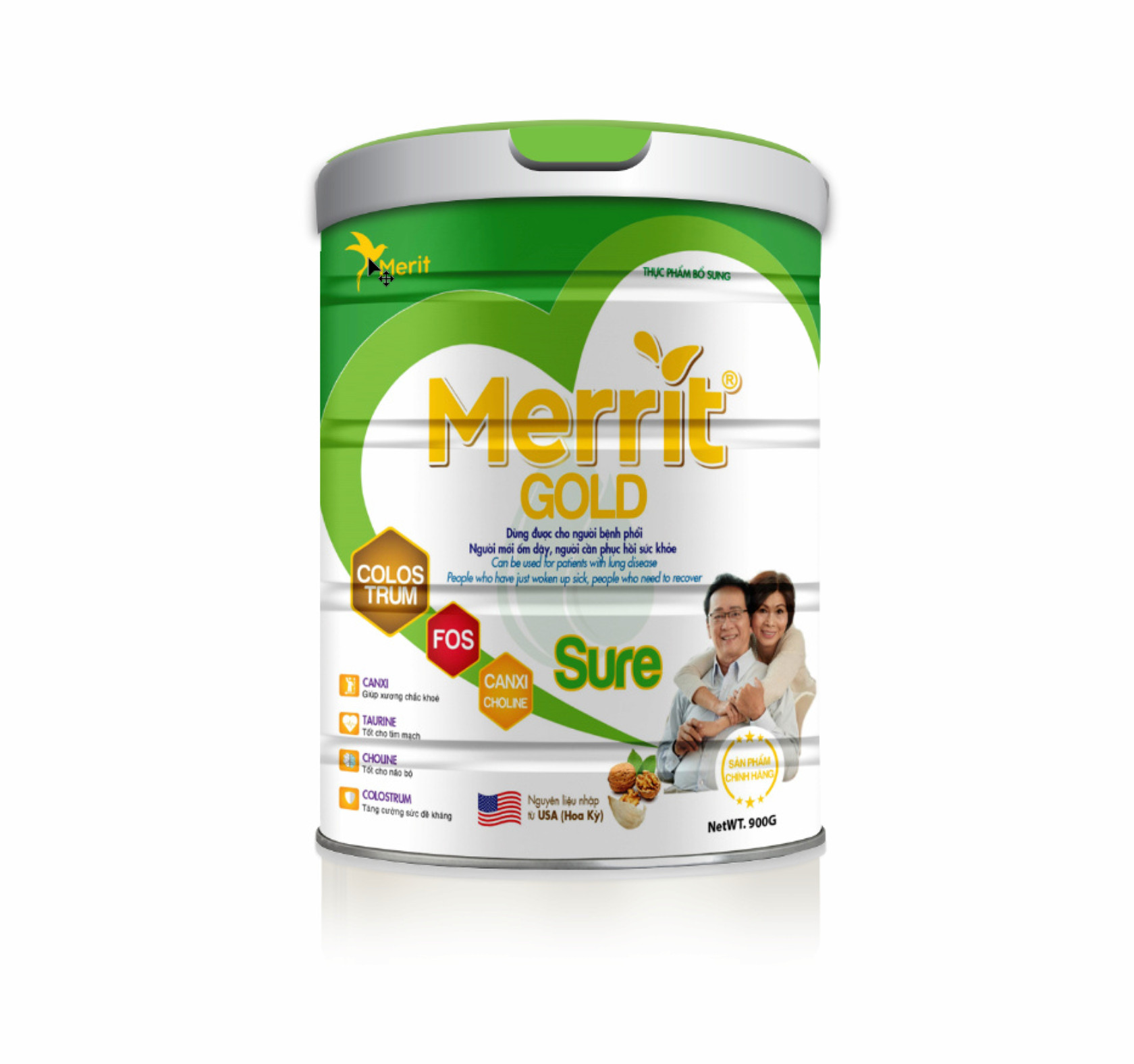 Merrit Gold Sure - Hồi Phục Sức Khỏe Cho Người Từ 18 Tuổi Trở Lên