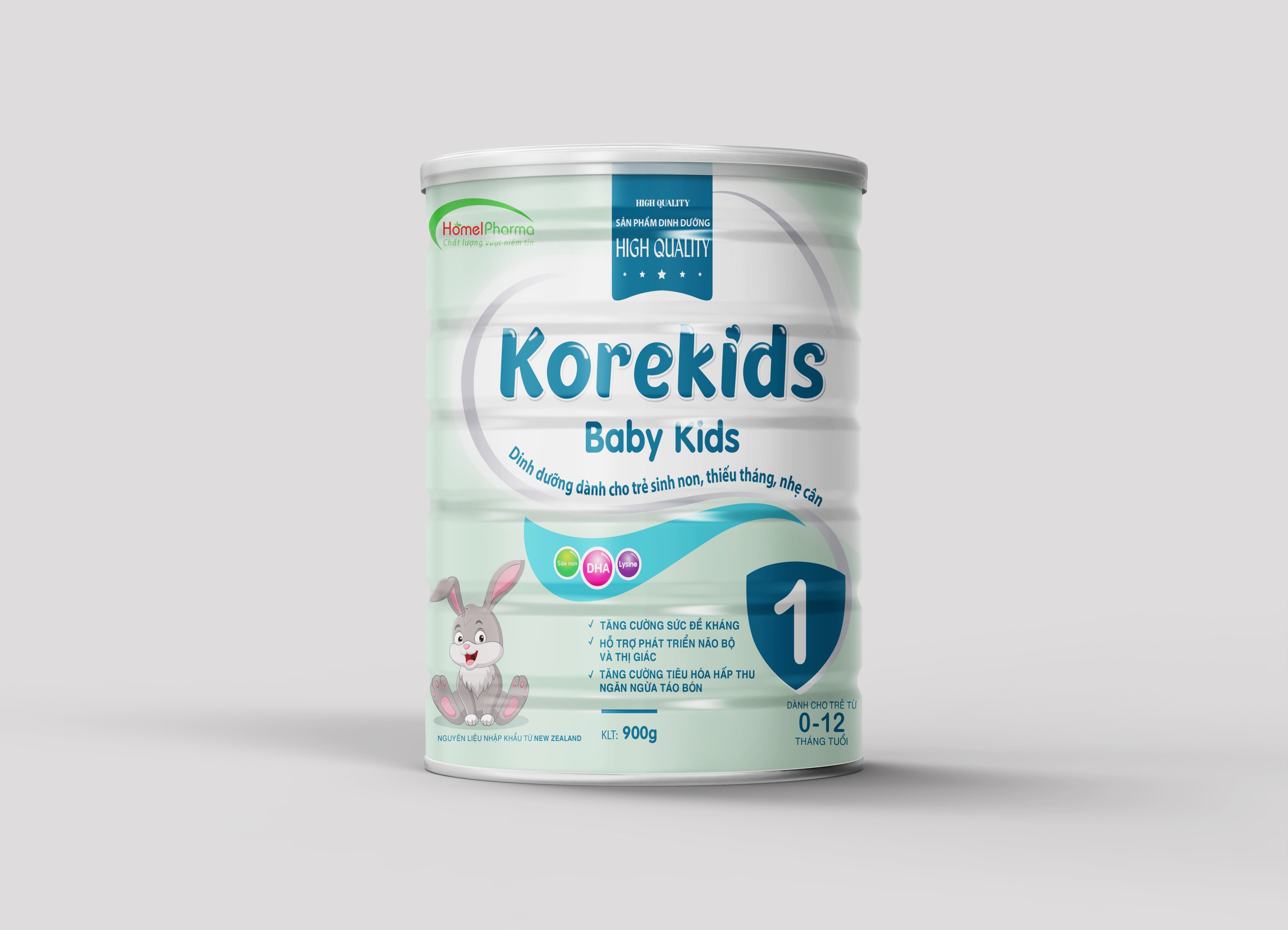 Korekids Baby Kids - Dành Cho Trẻ Sinh Non, Thiếu Tháng, Nhẹ Cân Từ 0-12 Tháng