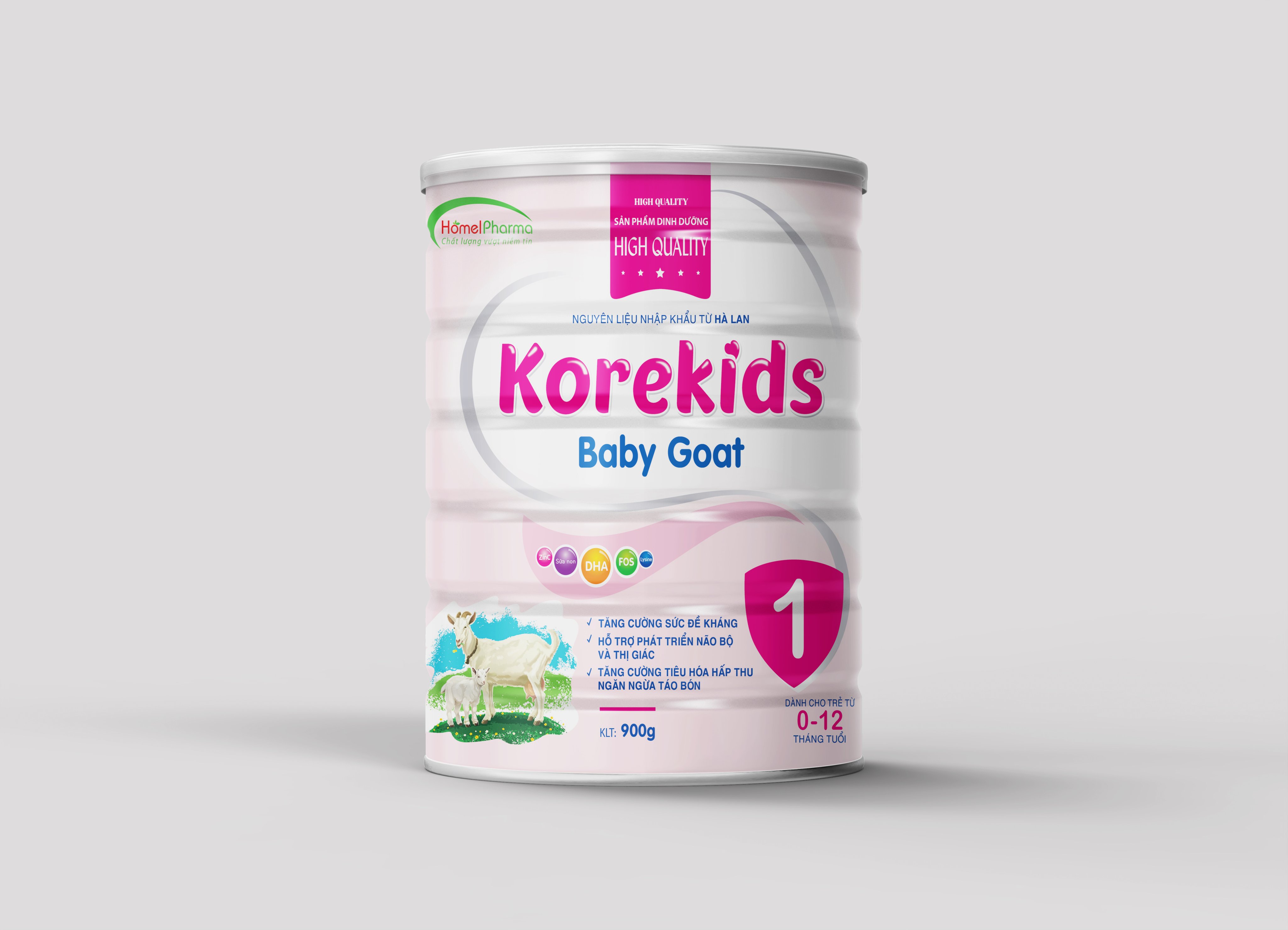 Korekids Baby Goat - Dành Cho Trẻ 0-12 Tháng Tuổi