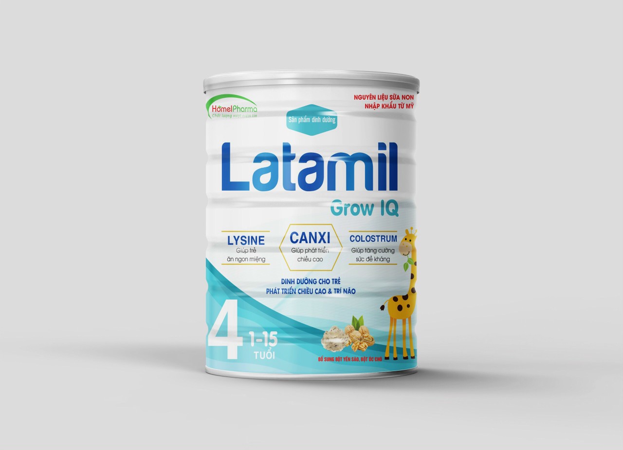 Latamil Grow IQ - Dành Cho Trẻ Từ 1-15 Tuổi