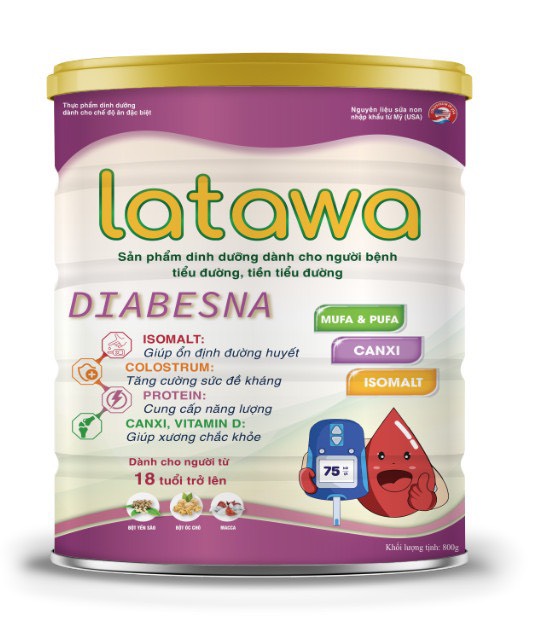 Latawa Diabesna - Dinh Dưỡng Cho Người Tiểu Đường, Tiền Tiểu Đường