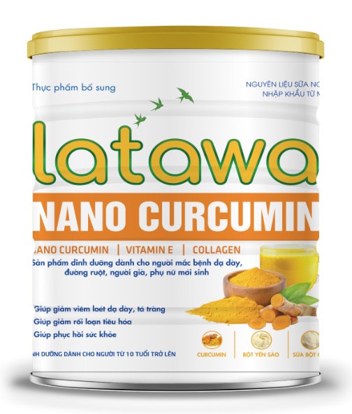 Latawa Nano Curcumin - Sản Phẩm Cho Người Mắc Bệnh Dạ Dày