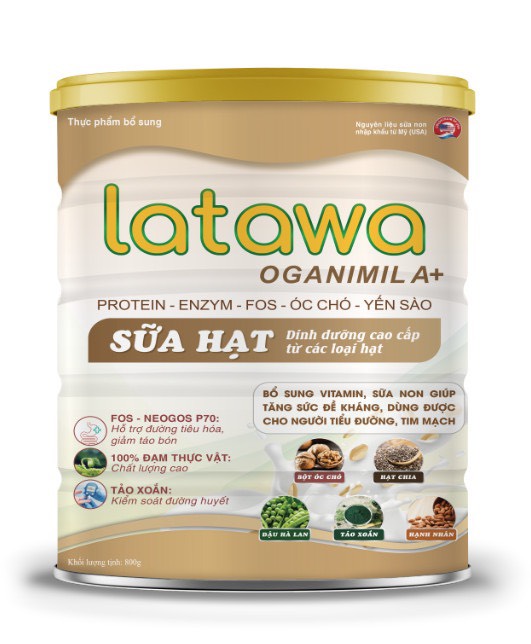 Latawa Oganimil A+ - Dinh Dưỡng Từ Các Loại Hạt