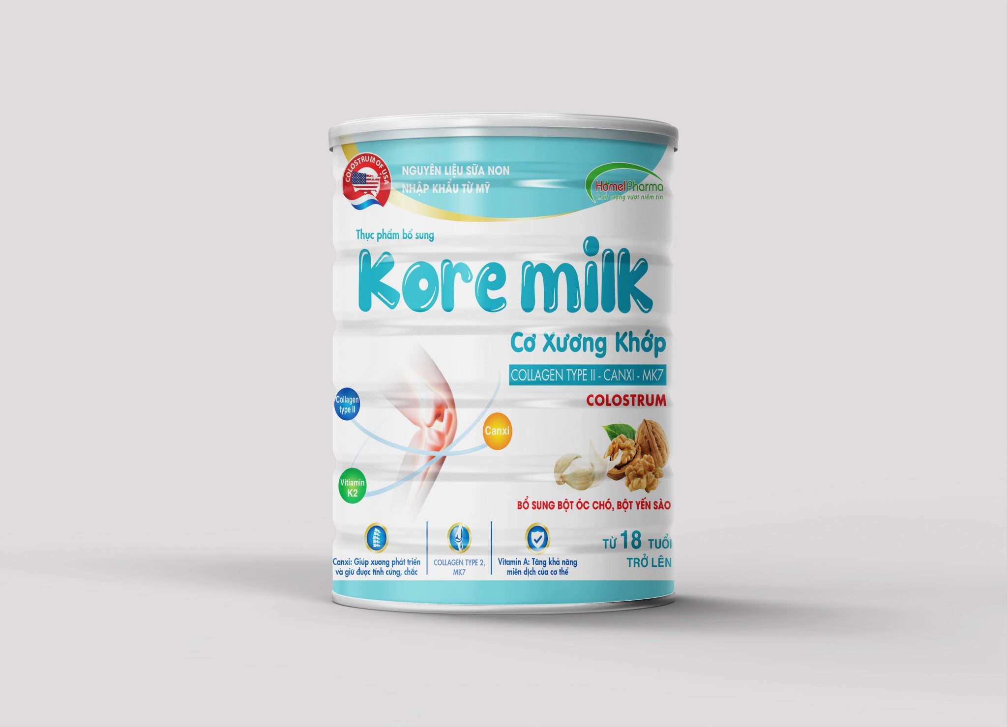 Kore Milk Cơ Xương Khớp - Dành Cho Người Từ 18 Tuổi Trở Lên