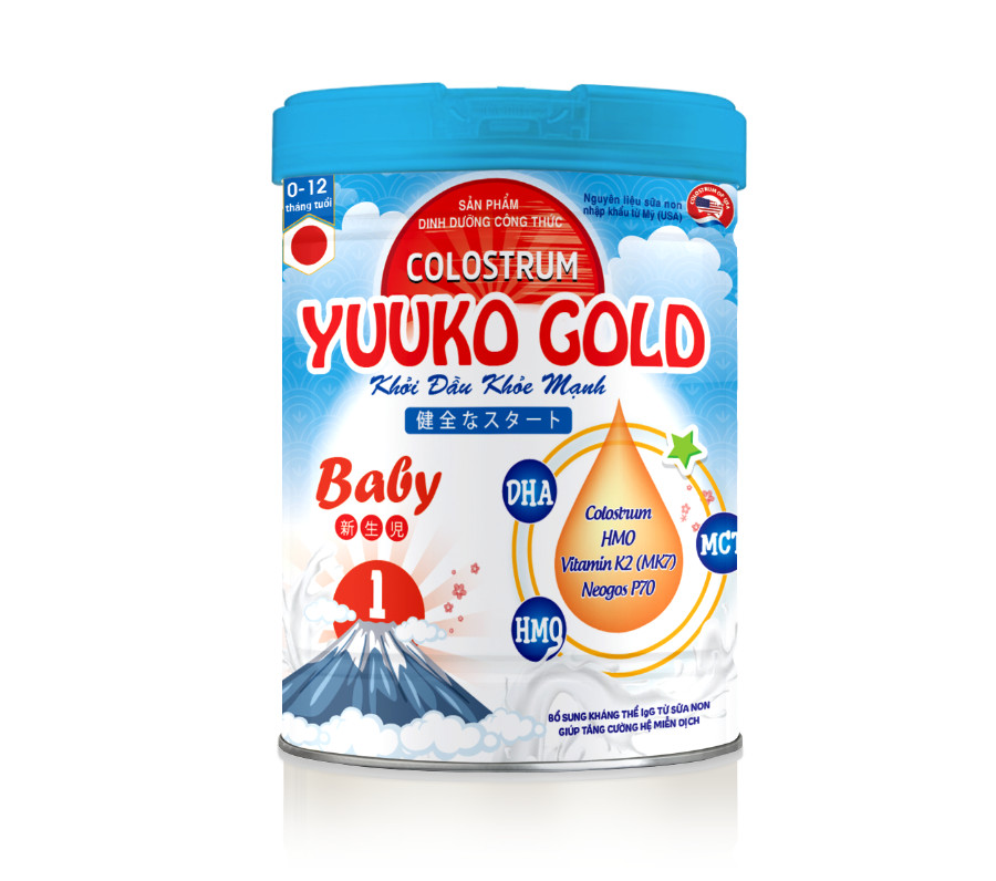 YUUKO GOLD BABY - Khởi Đầu Khỏe Mạnh