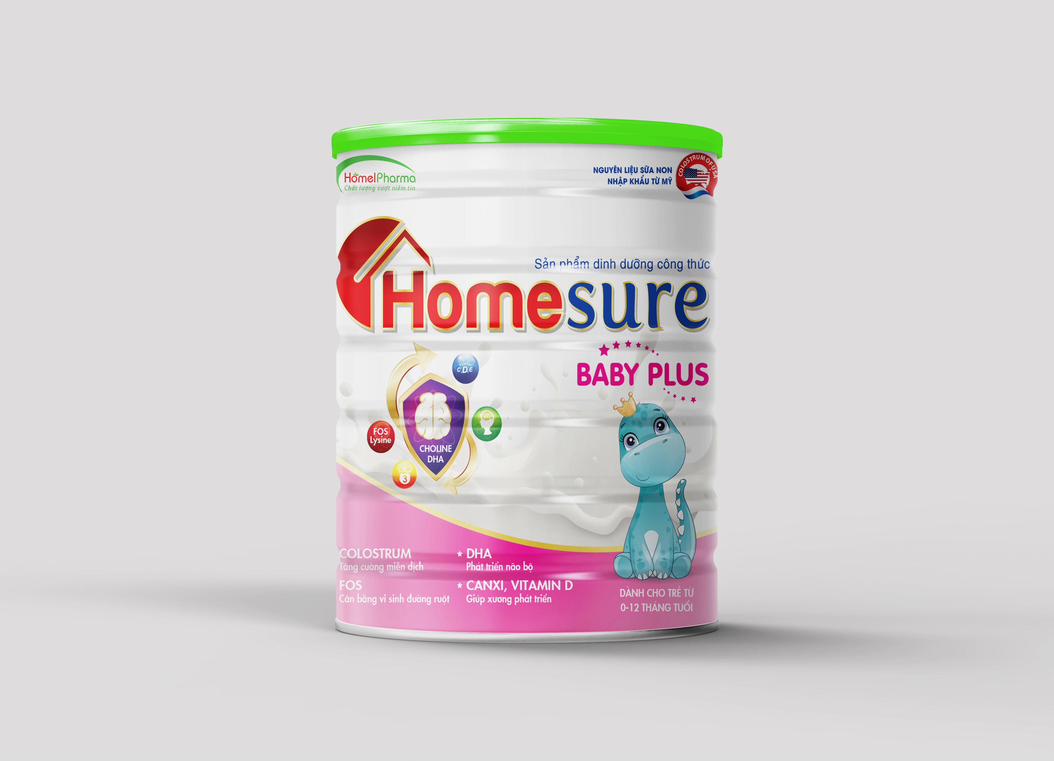 Homesure Baby Plus - Dành Cho Bé Từ 0-12 Tháng Tuổi