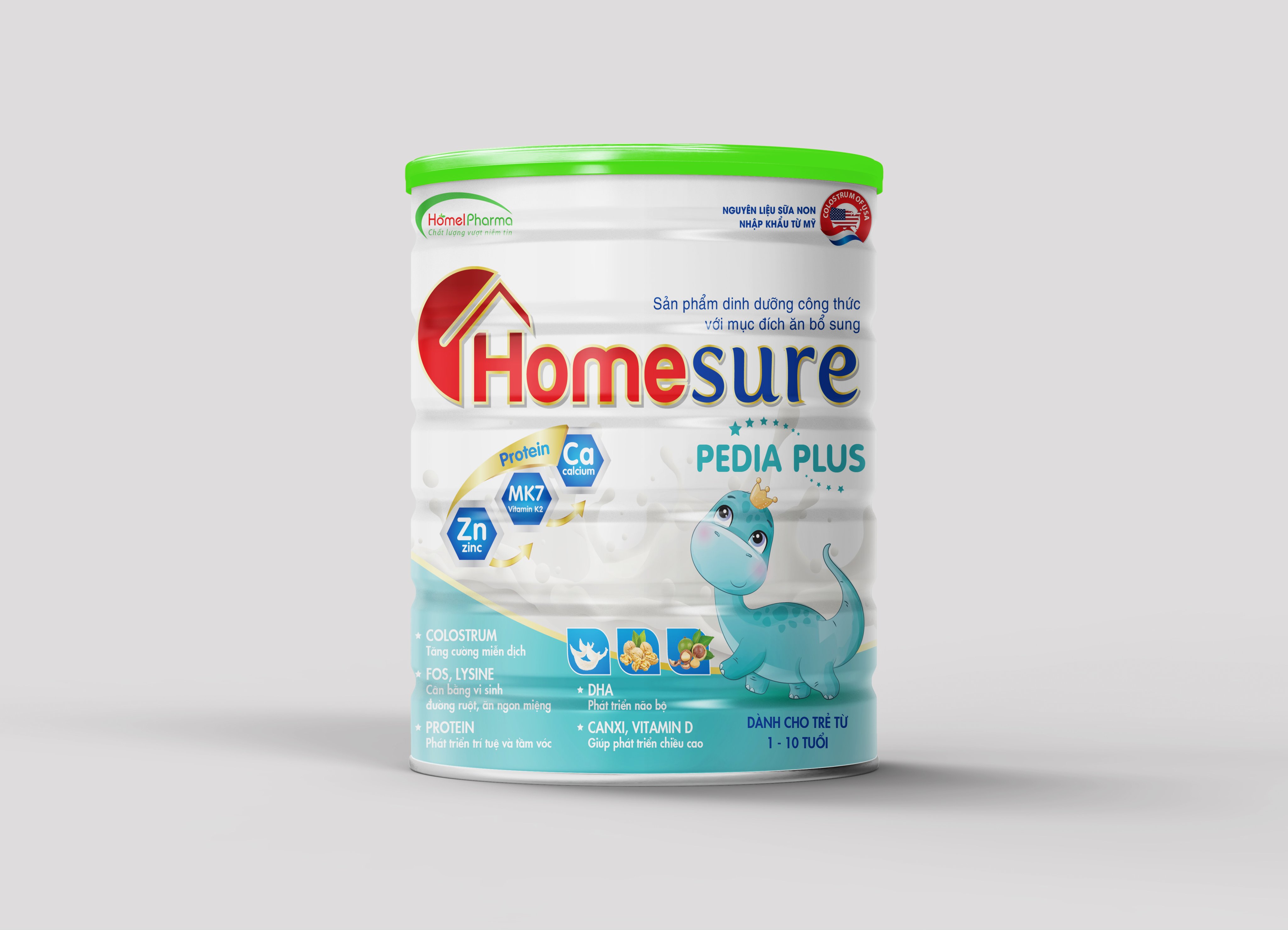 Homesure Pedia Plus - Dành Cho Trẻ Từ 1-10 tuổi