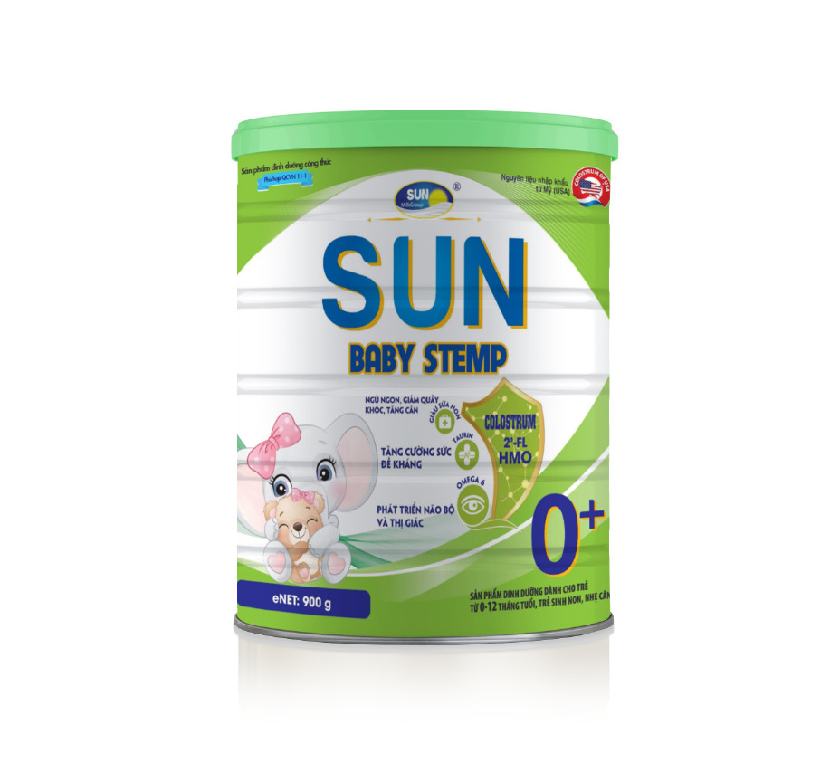 Sun Baby Stemp - Dành Cho Trẻ Sinh Non, Thiếu Tháng Từ 0-12 Tháng Tuổi