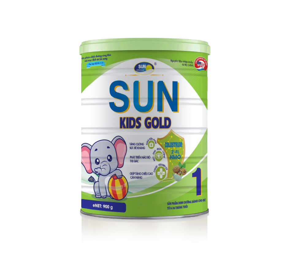 Sun Kids Gold - Dinh Dưỡng Dành Cho Bé Từ 6-36 Tháng Tuổi