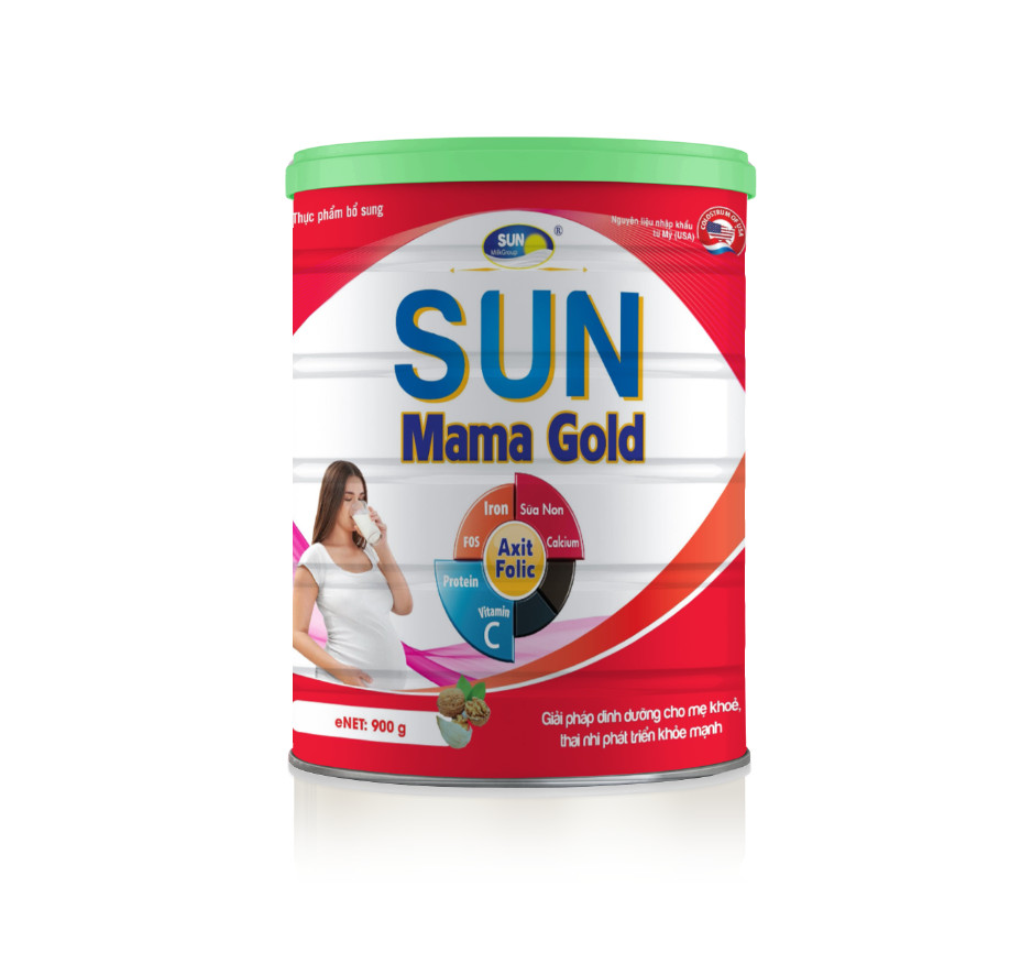 Sun Mama Gold - Dinh Dưỡng Cho Mẹ Và Thai Nhi Khỏe Mạnh