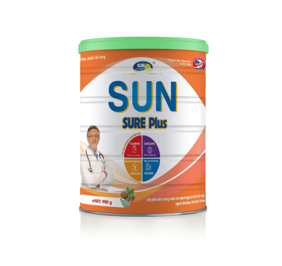 Sun Sure Plus - Dành Cho Người Mới Ốm Dậy, Người Cần Phục Hồi Sức Khỏe