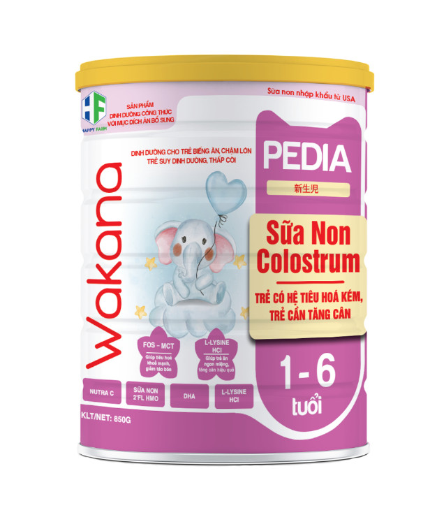 Wakana Pedia - Dành Cho Trẻ Có Hệ Tiêu Hoá Kém, Trẻ Cần Tăng Cân